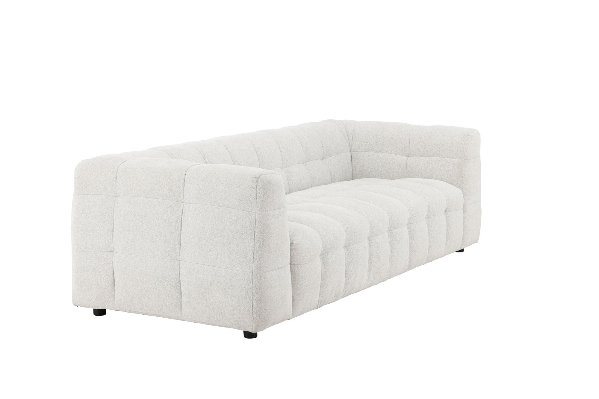 Venture Home Malou 3-Seat Sofa - Beige Fabric