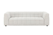 Venture Home Malou 3-Seat Sofa - Beige Fabric