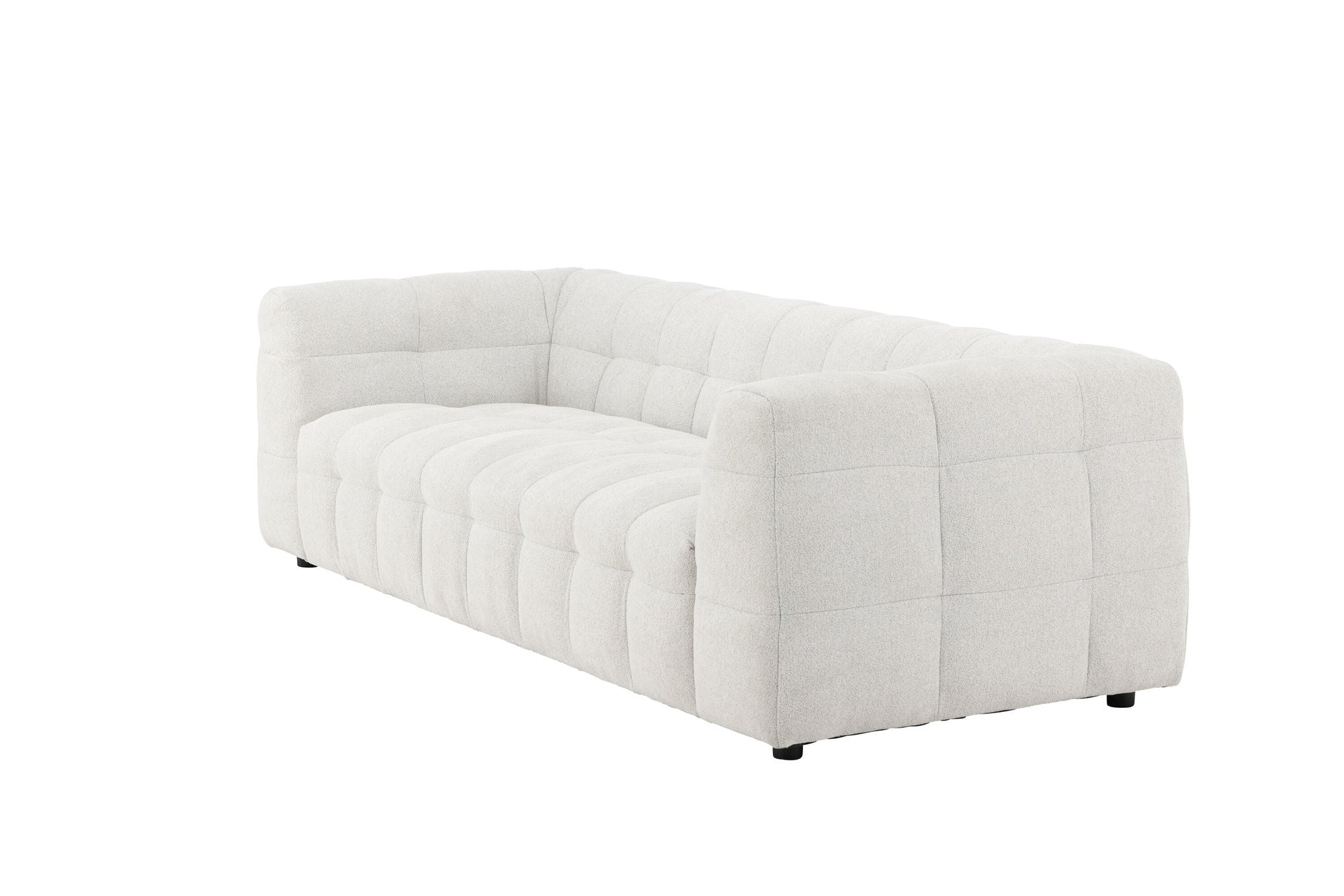 Venture Home Malou 3-Seat Sofa - Beige Fabric
