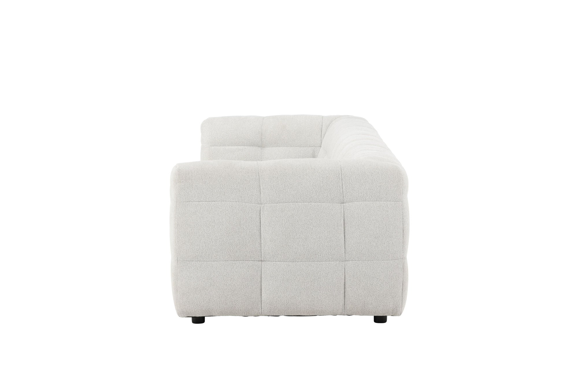 Venture Home Malou 3-Seat Sofa - Beige Fabric