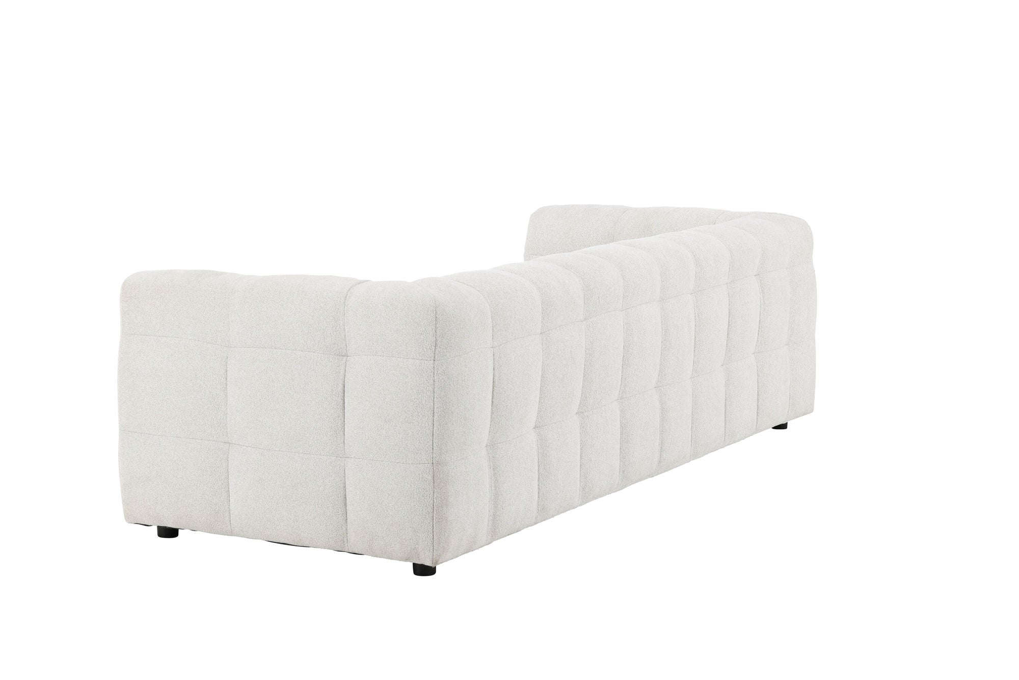 Venture Home Malou 3-Seat Sofa - Beige Fabric