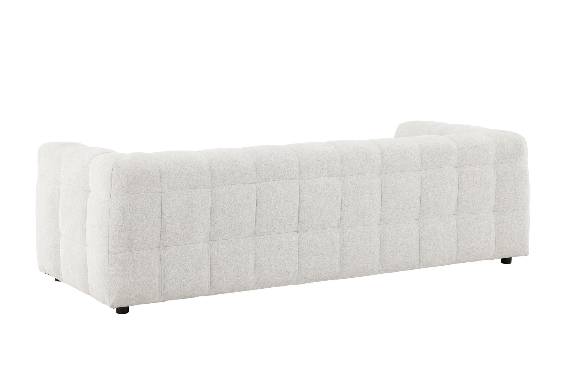 Venture Home Malou 3-Seat Sofa - Beige Fabric