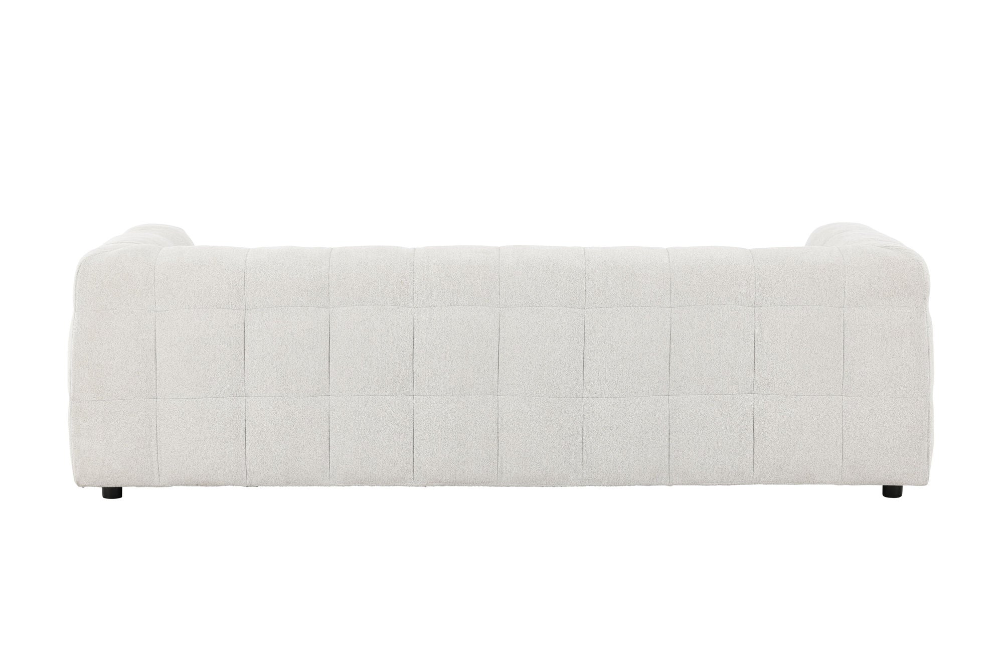 Venture Home Malou 3-Seat Sofa - Beige Fabric