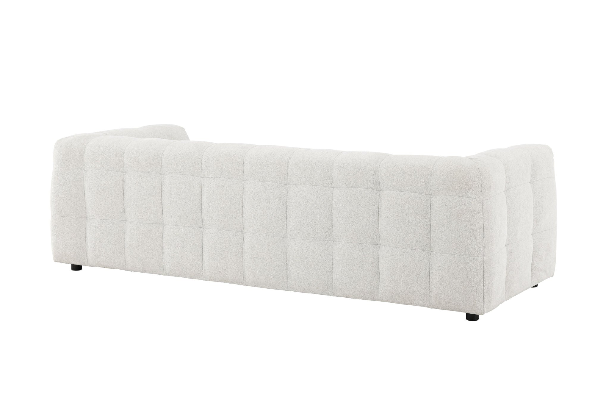 Venture Home Malou 3-Seat Sofa - Beige Fabric