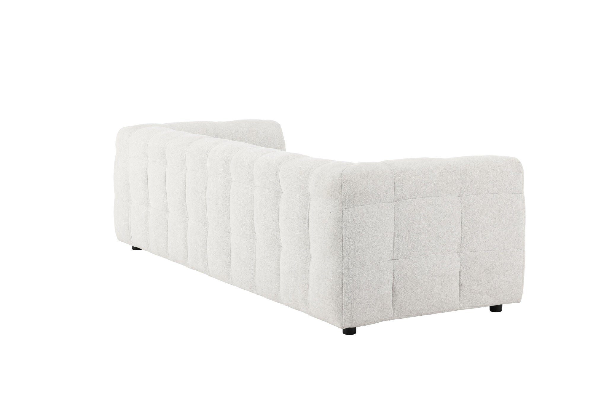 Venture Home Malou 3-Seat Sofa - Beige Fabric