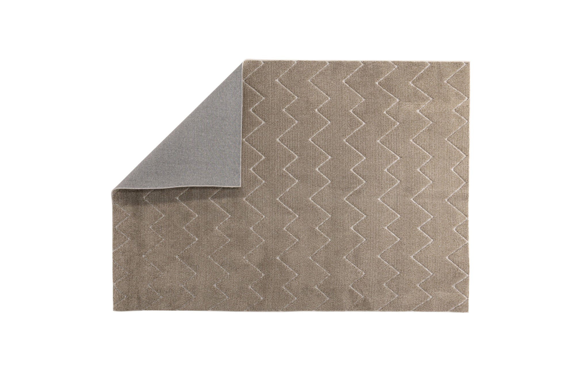 Venture Home Fia Polyester Shaggy - 230*160-  -Rectangular-Brown