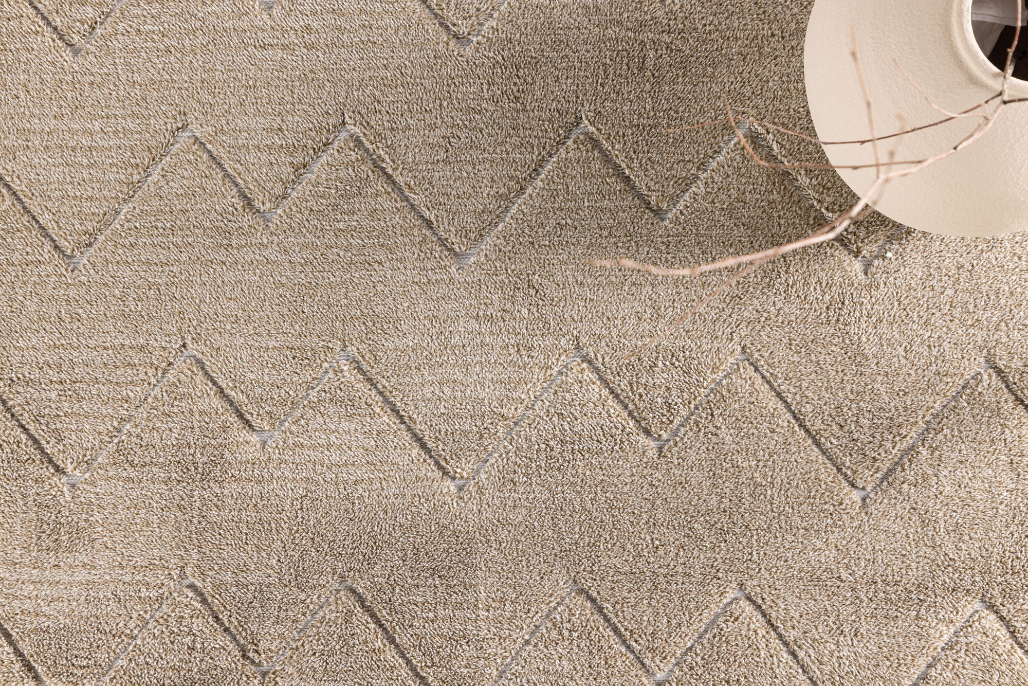 Venture Home Fia Polyester Shaggy - 290*200-  -Rectangular-Brown