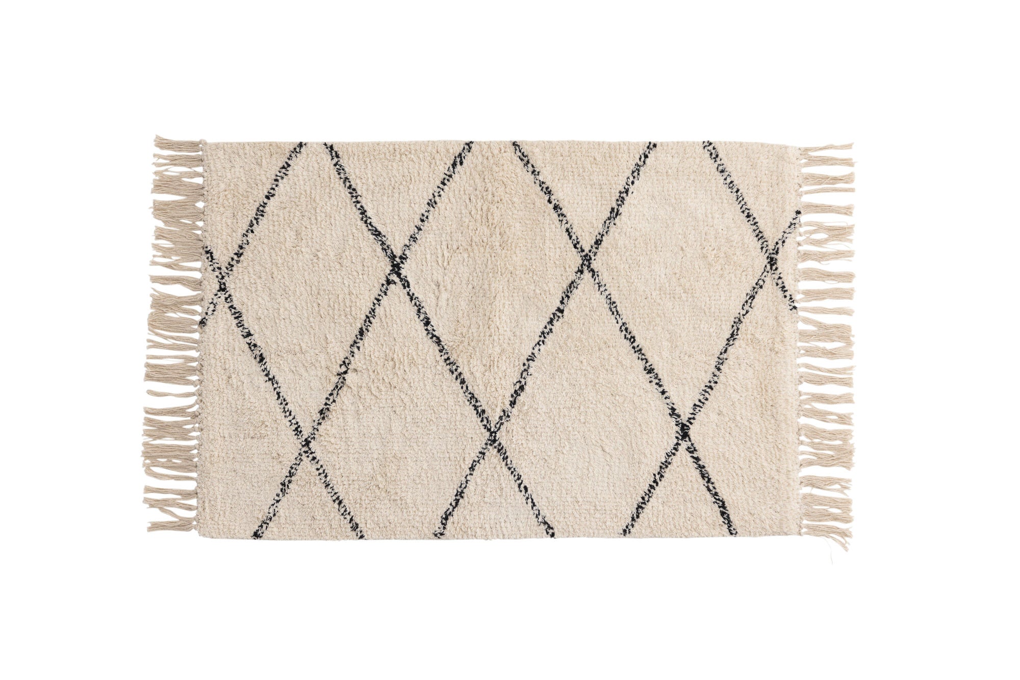 Venture Home Thelma Cotton - 50*80-  -Rectangular-White/Black