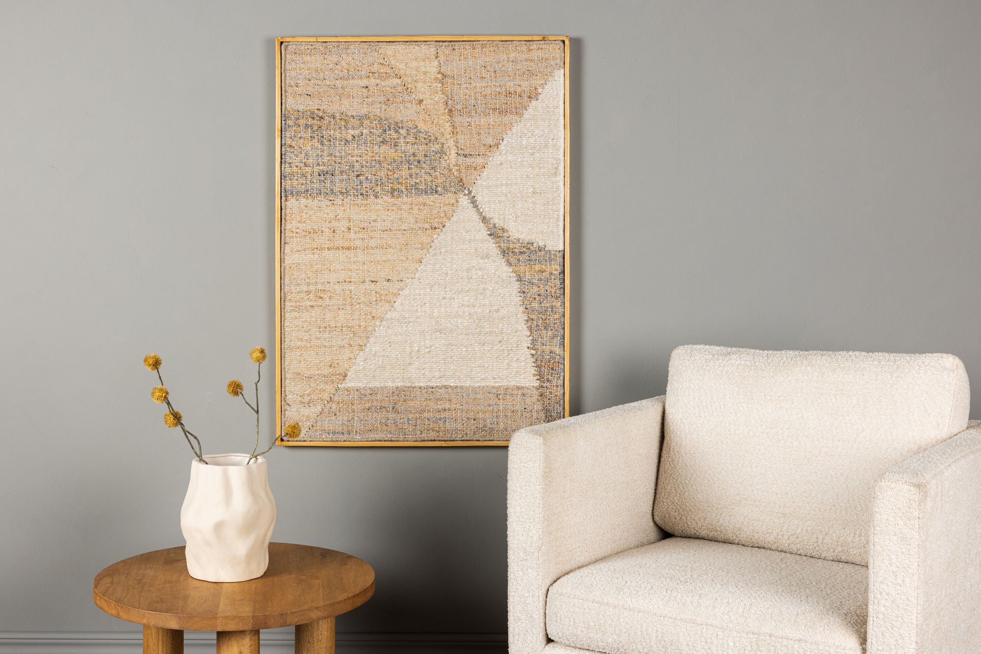 Venture Home Patricia Jute & Cotton  - 70*100-  -Rectangular-Beige
