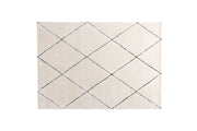 Venture Home Patrik Polyester Shaggy - 290*200-  -Rectangular-White/Black