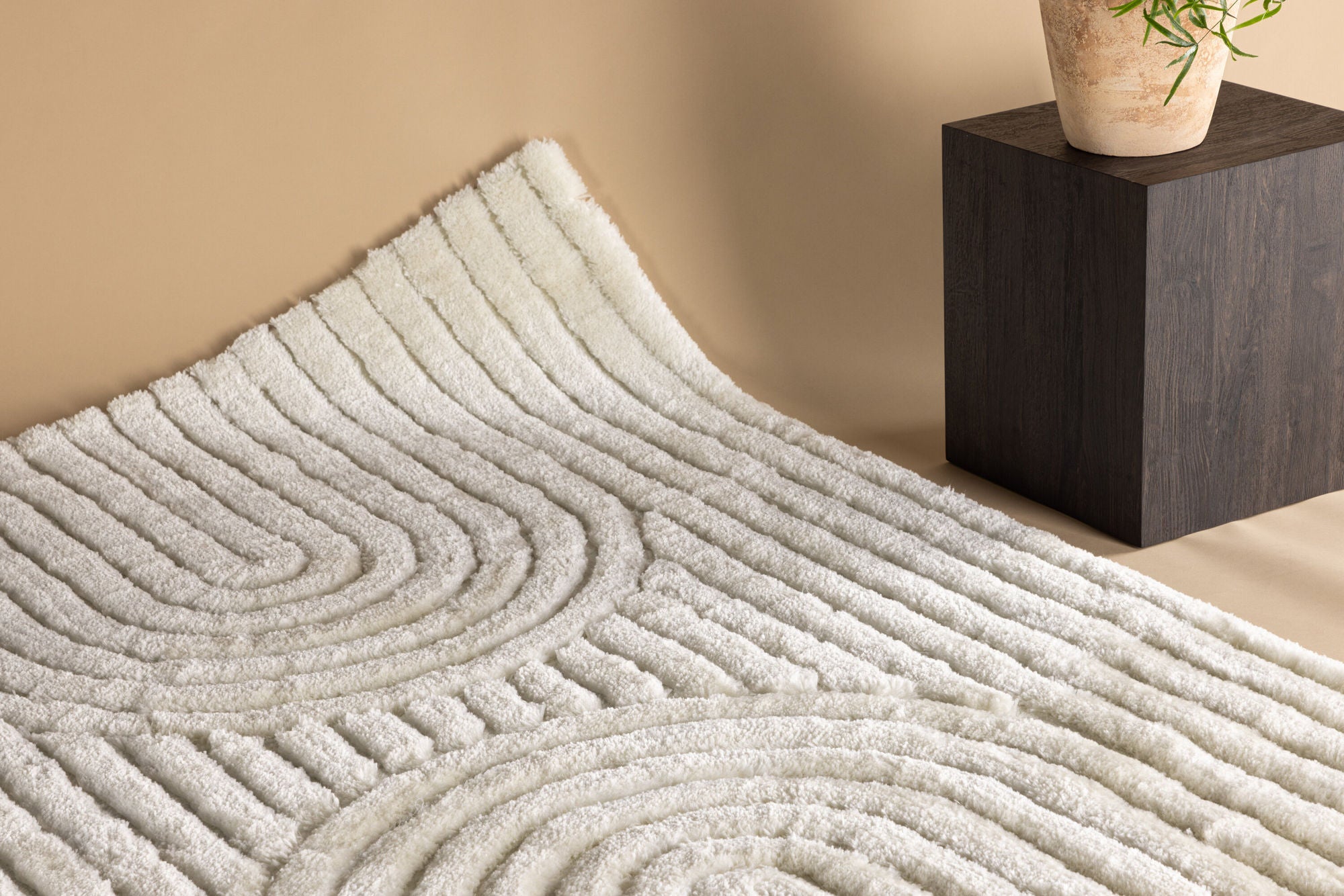 Venture Home Niklas  Polyester - 230*160-  -Rectangular-White