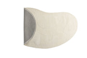 Venture Home Enard Wool Blend w Cloth backing - 290*175-  -Oval -White