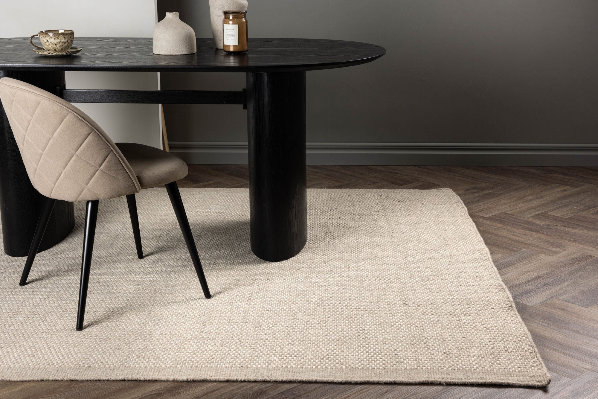 Venture Home Vilma Wool & Cotton - 230*160-  -Rectangular-Beige