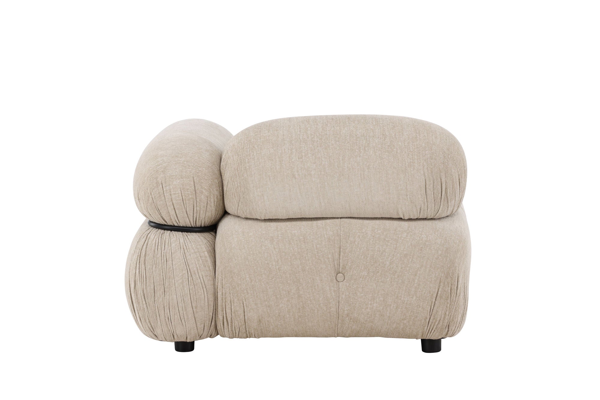 Venture Home Mika Module Sofa - hjørne - Black / Beige - Left