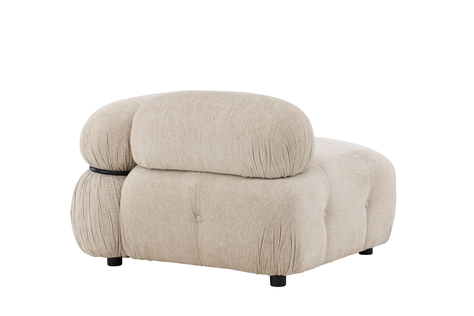 Venture Home Mika Module Sofa - hjørne - Black / Beige - Left