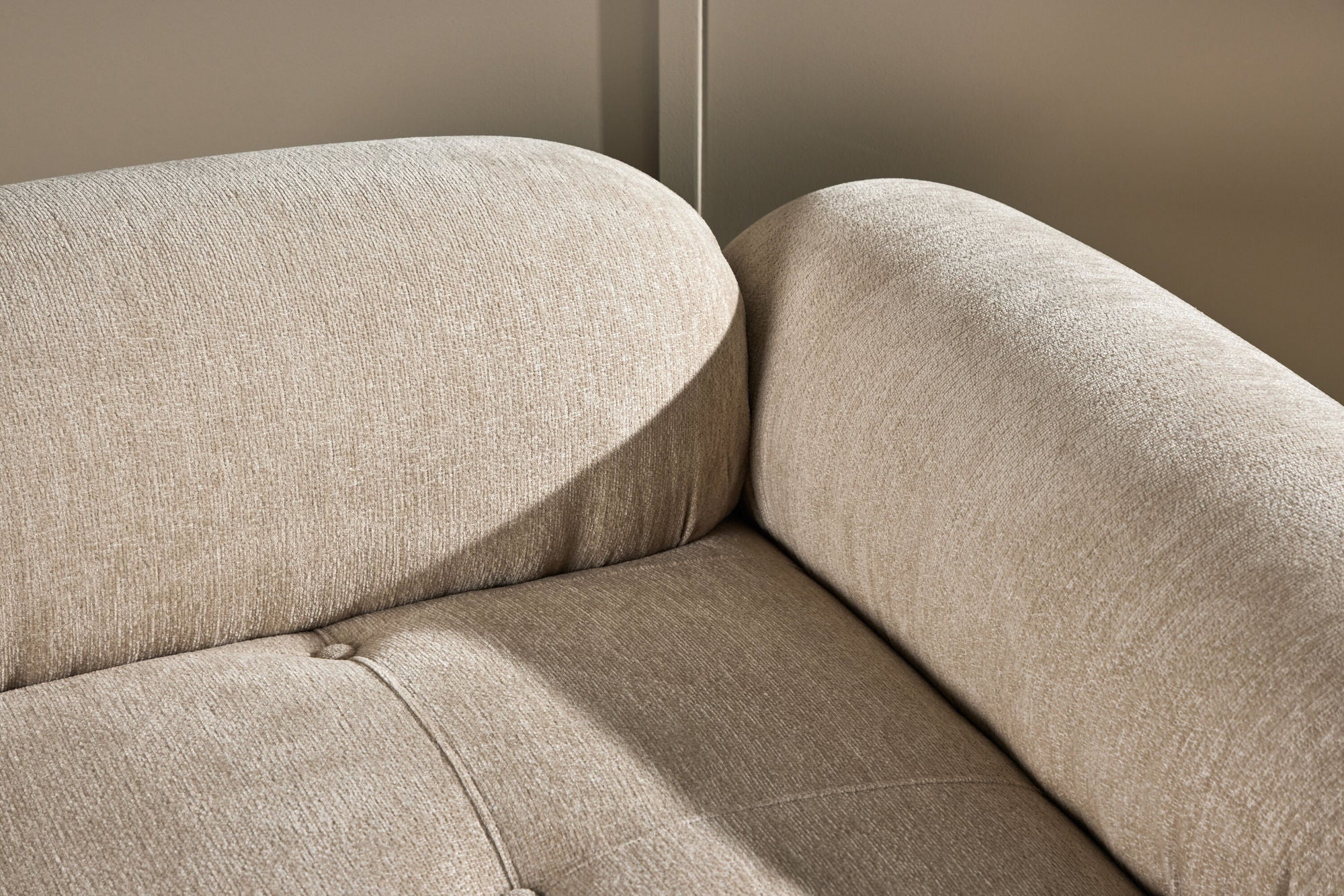 Venture Home Mika Module Sofa - hjørne - Black / Beige - Left
