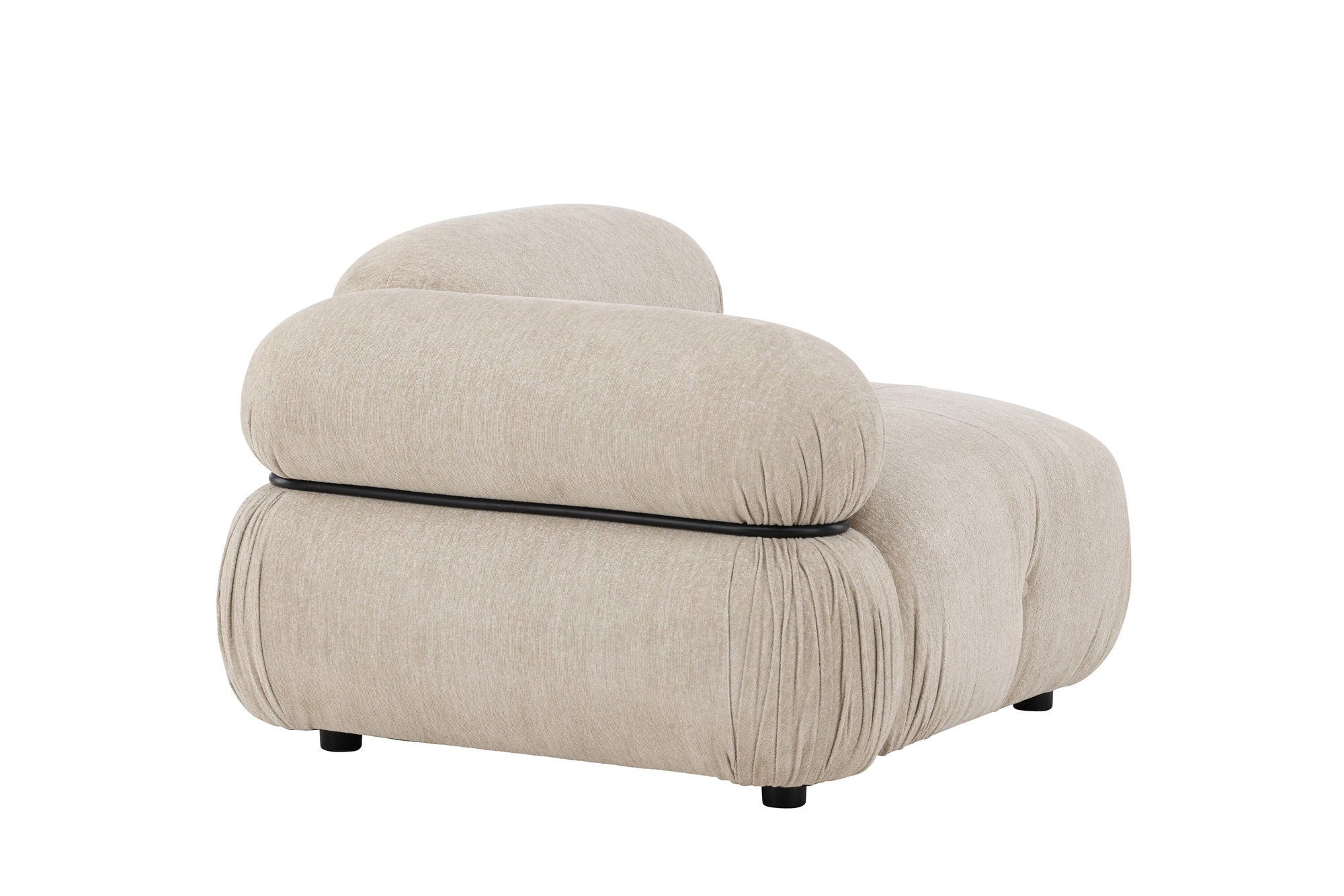 Venture Home Mika Module Sofa - hjørne - Black /Beige - Right
