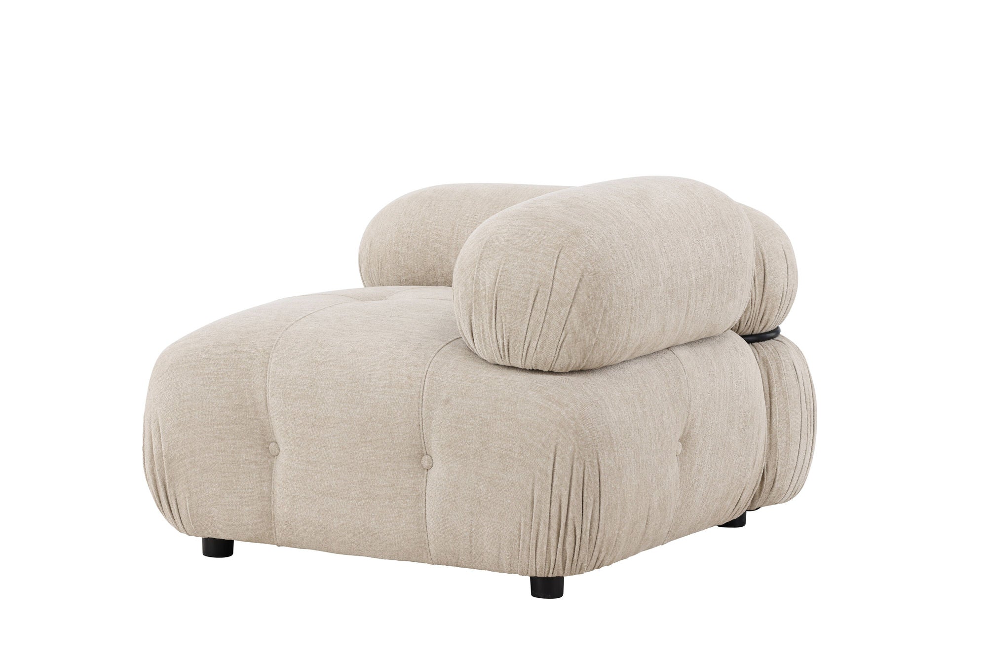 Venture Home Mika Module Sofa - hjørne - Black /Beige - Right