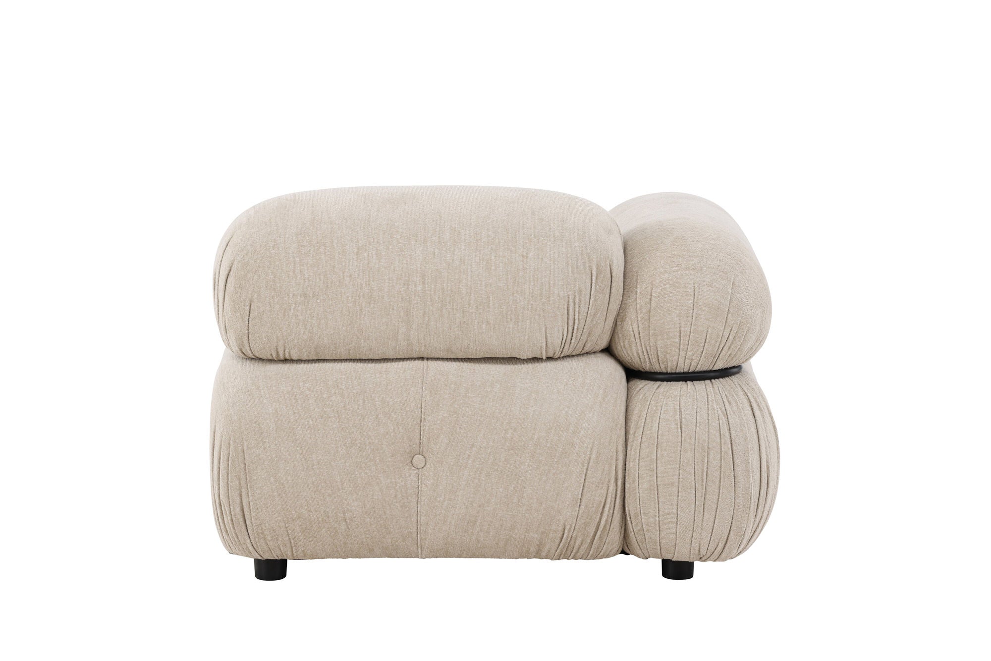 Venture Home Mika Module Sofa - hjørne - Black /Beige - Right