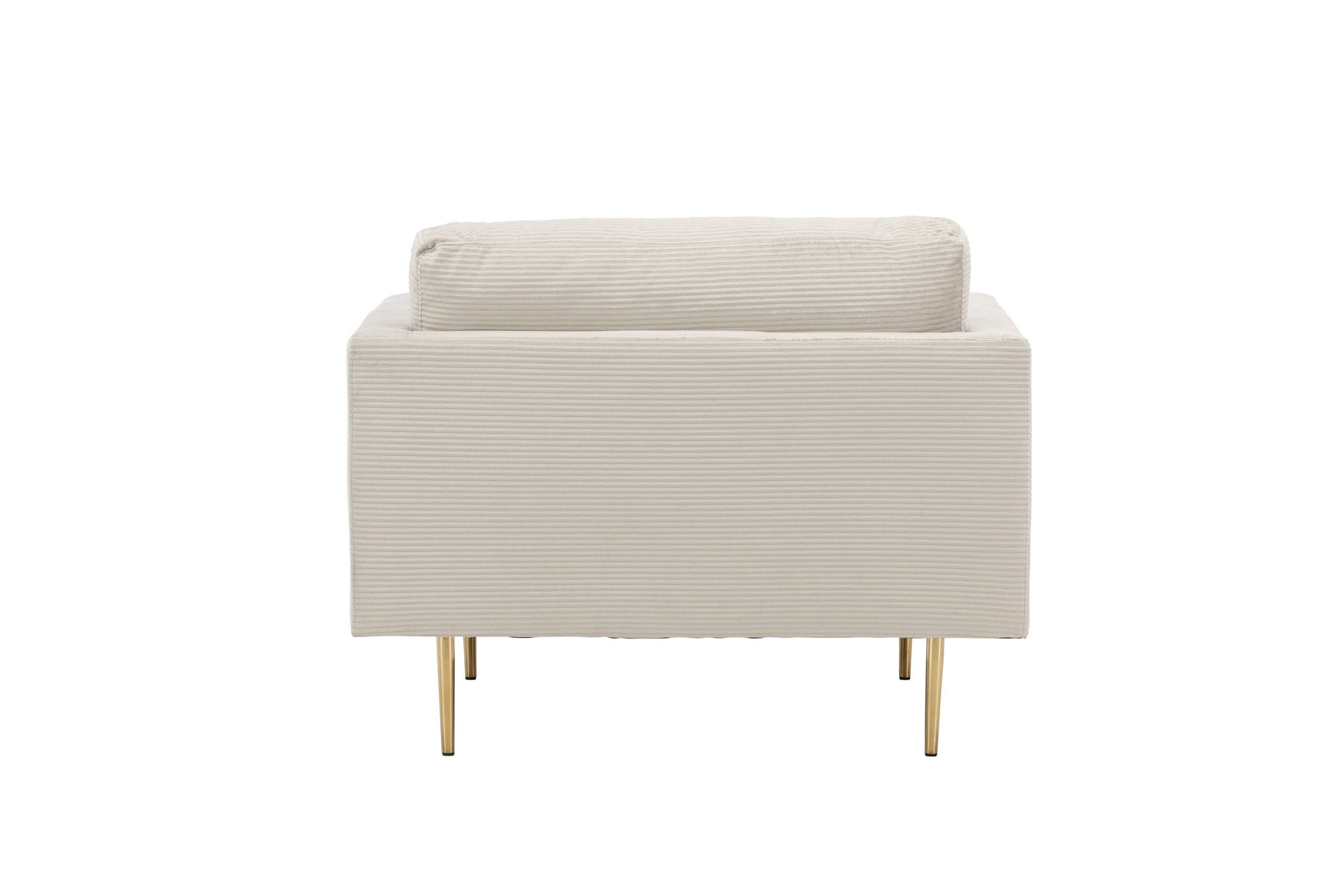 Venture Home Boom - Single stol Corduroy - Light Grey