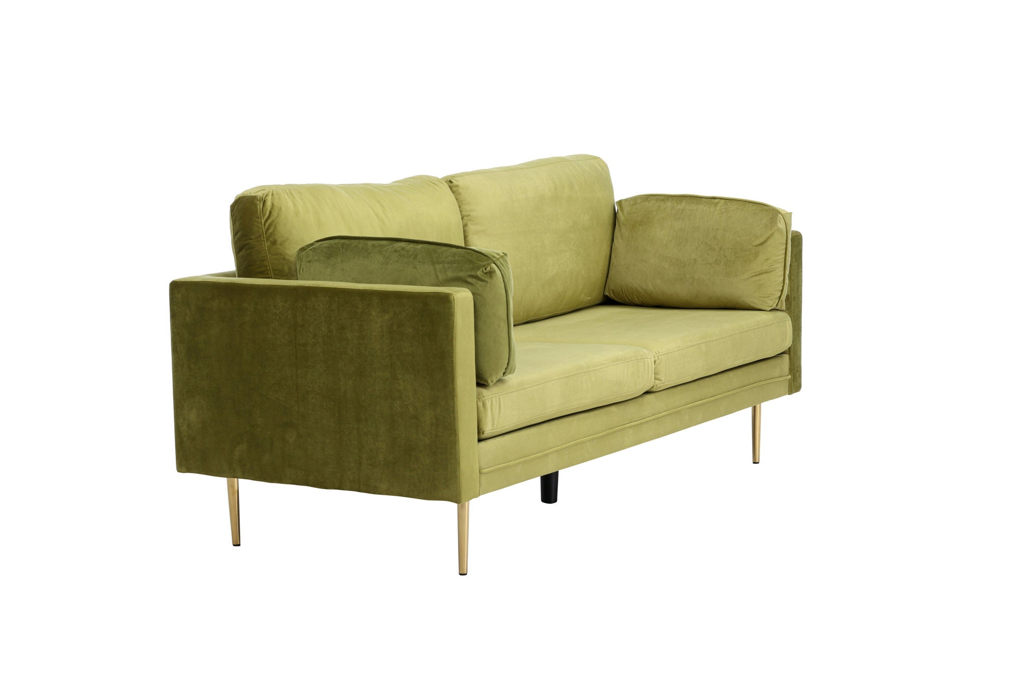 Venture Home Boom - 3 seat sofa Velvet - Spring Green