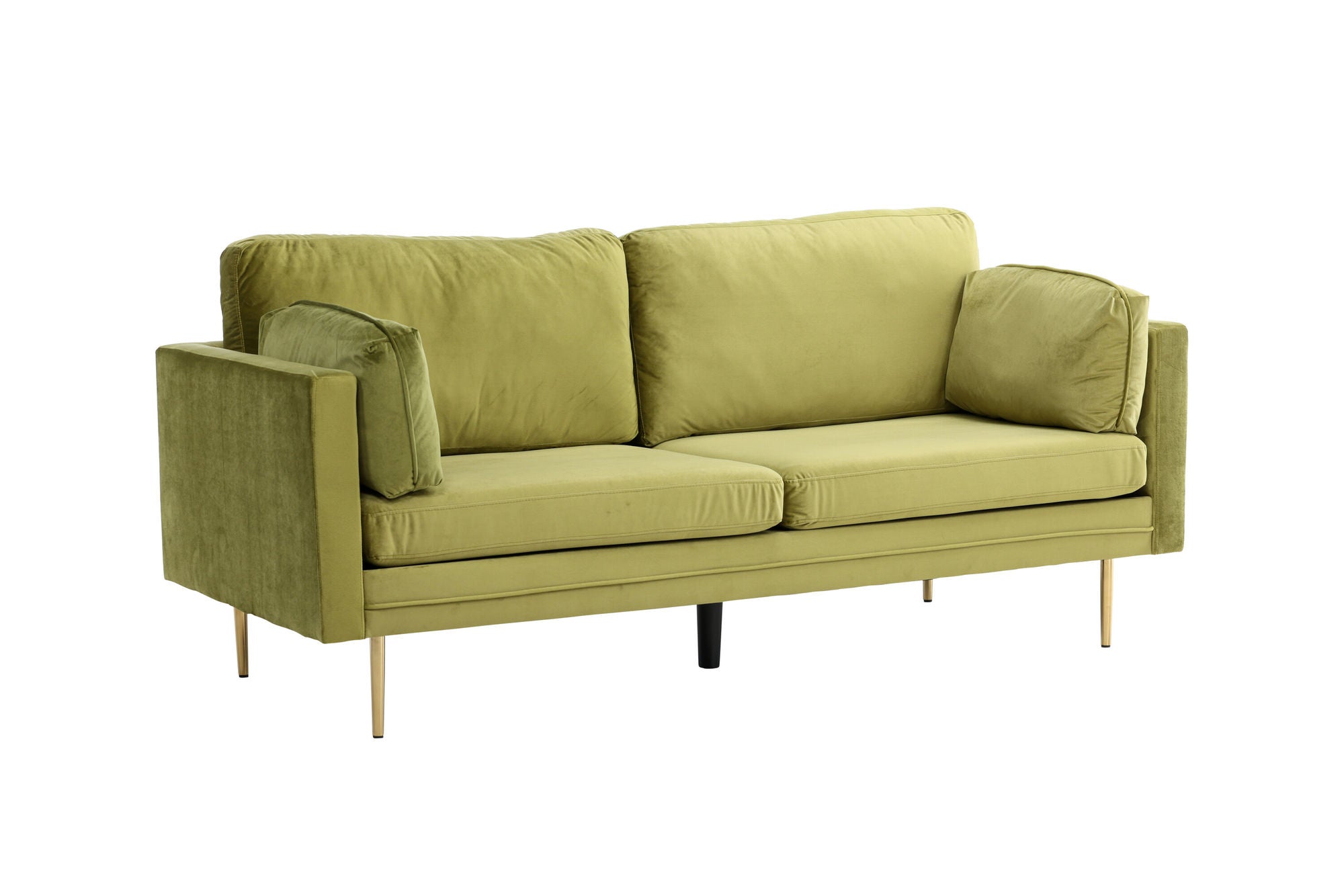 Venture Home Boom - 3 seat sofa Velvet - Spring Green