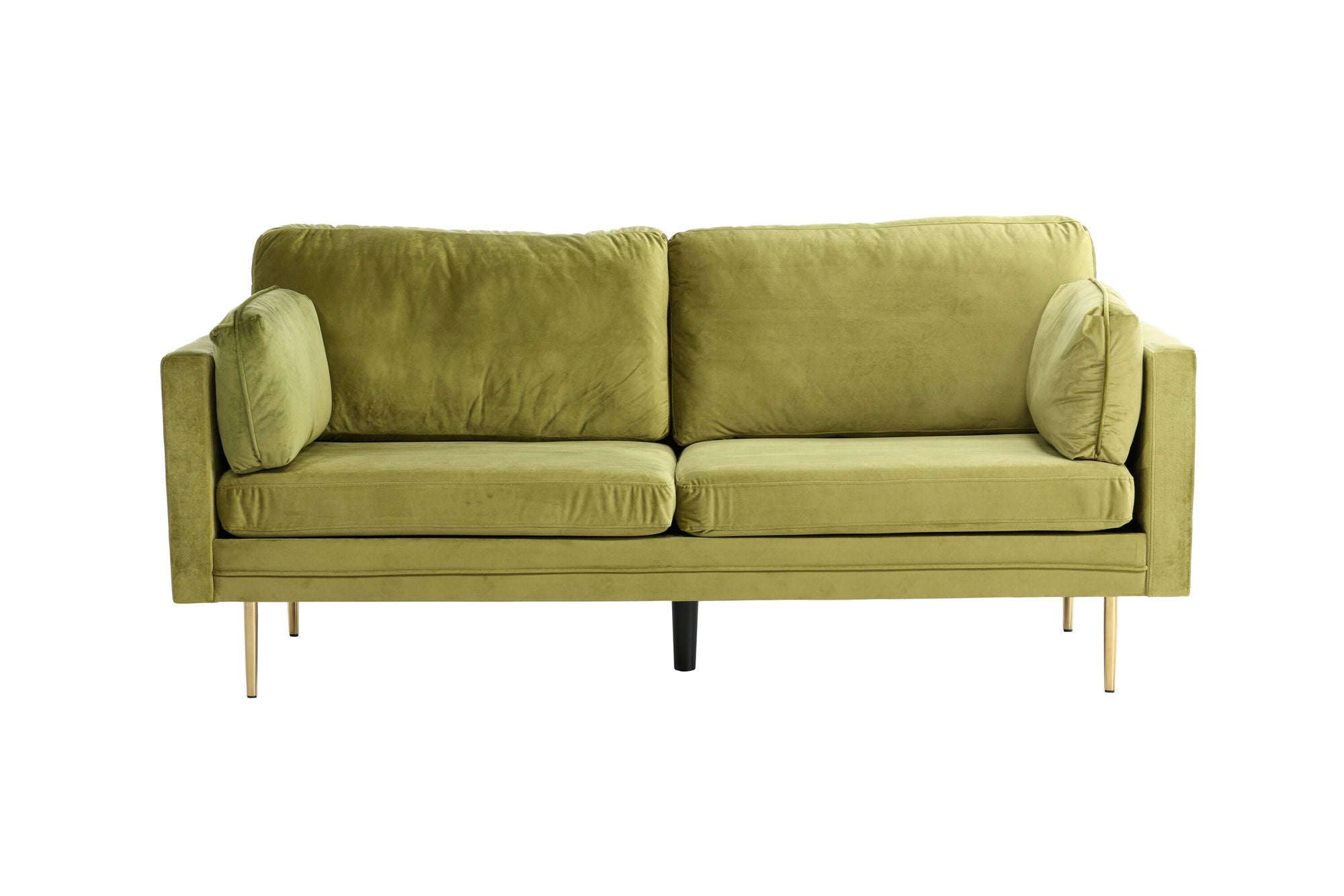 Venture Home Boom - 3 seat sofa Velvet - Spring Green