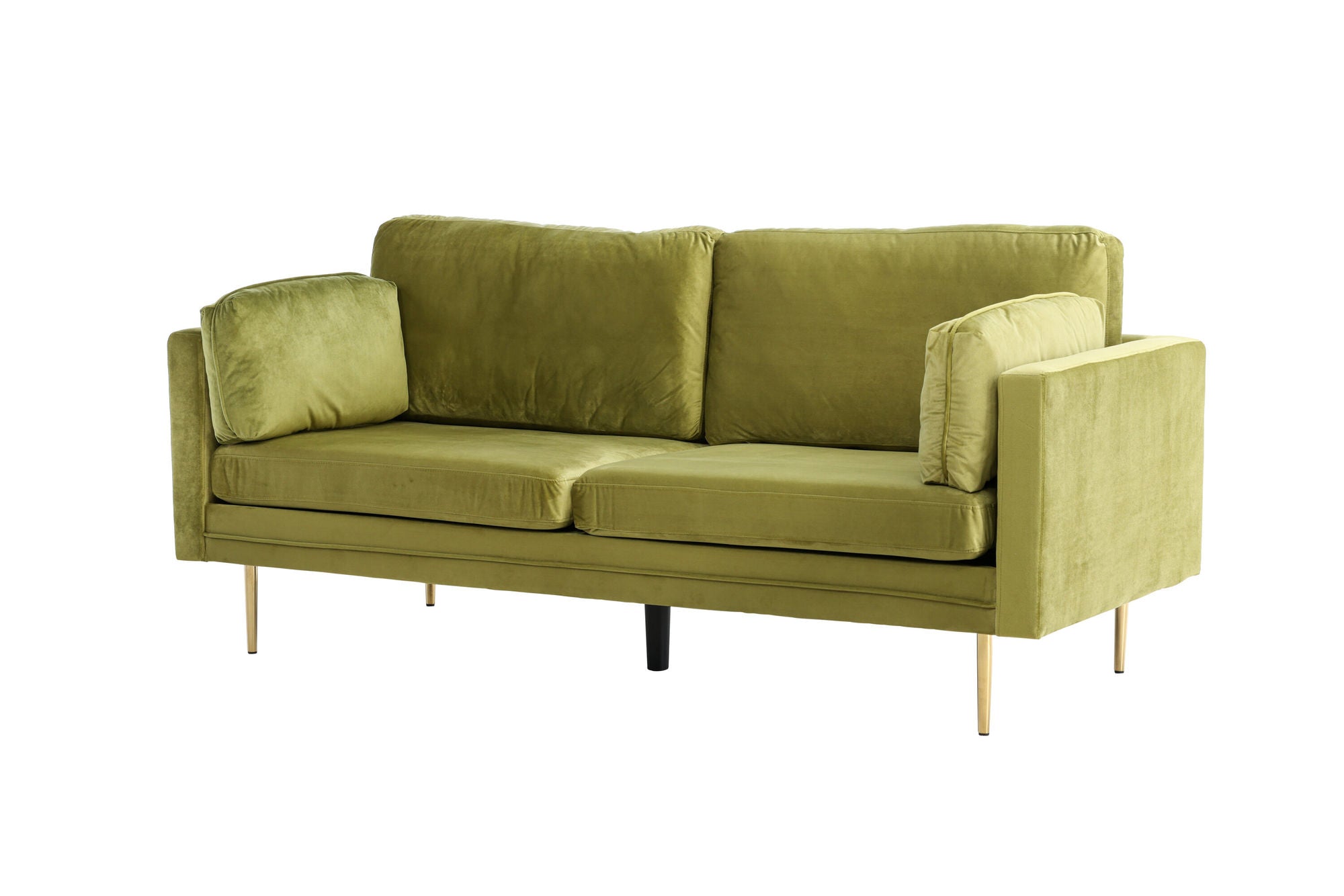 Venture Home Boom - 3 seat sofa Velvet - Spring Green