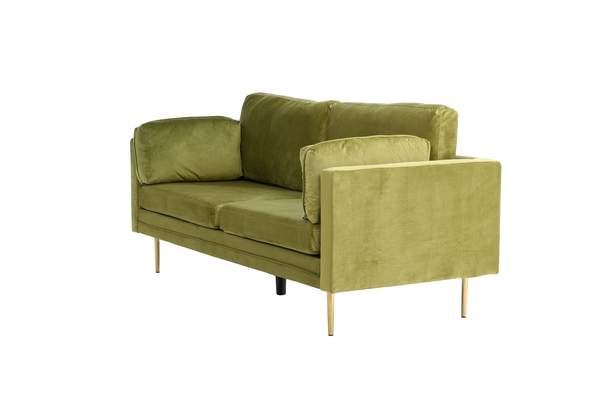 Venture Home Boom - 3 seat sofa Velvet - Spring Green