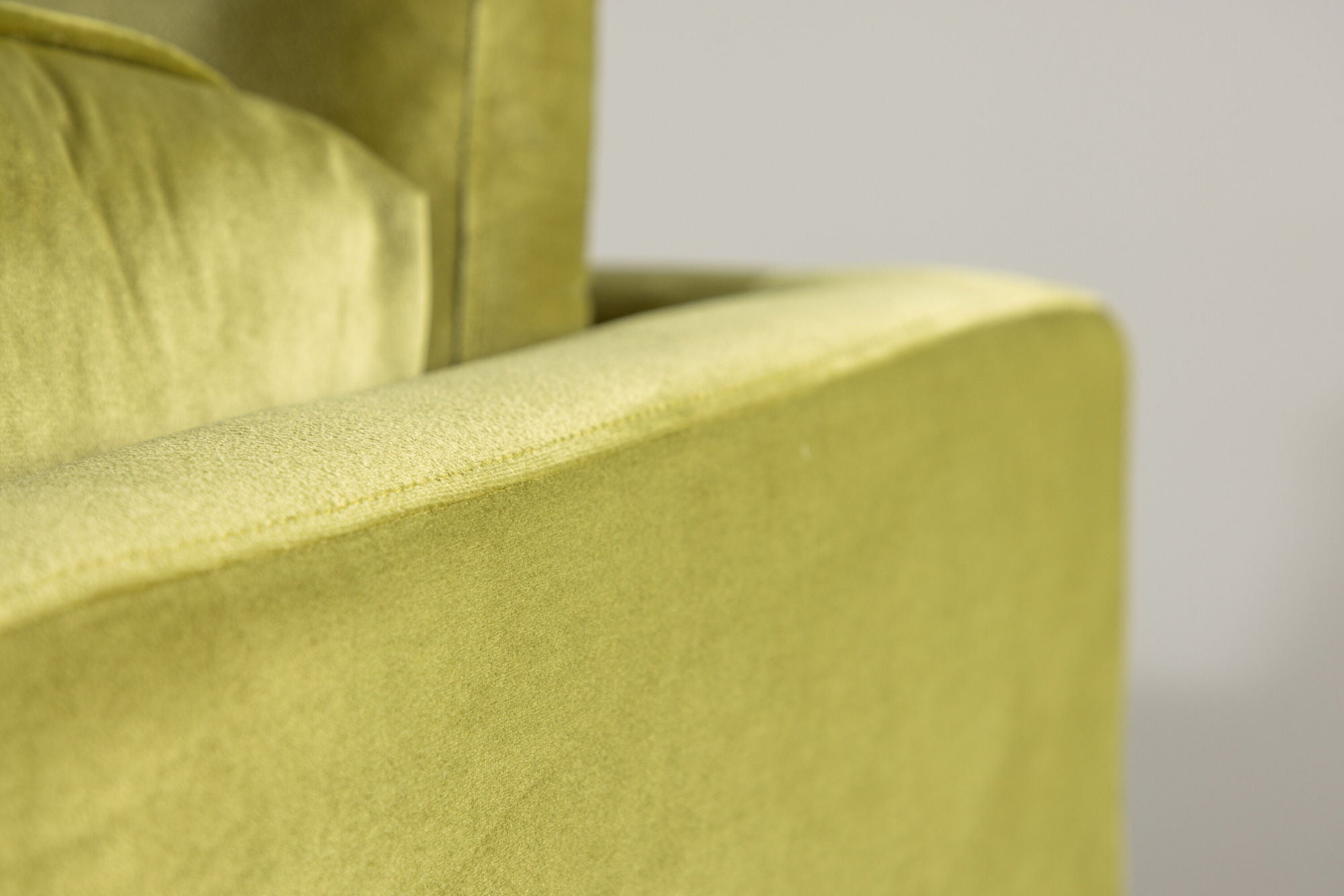 Venture Home Boom - 3 seat sofa Velvet - Spring Green