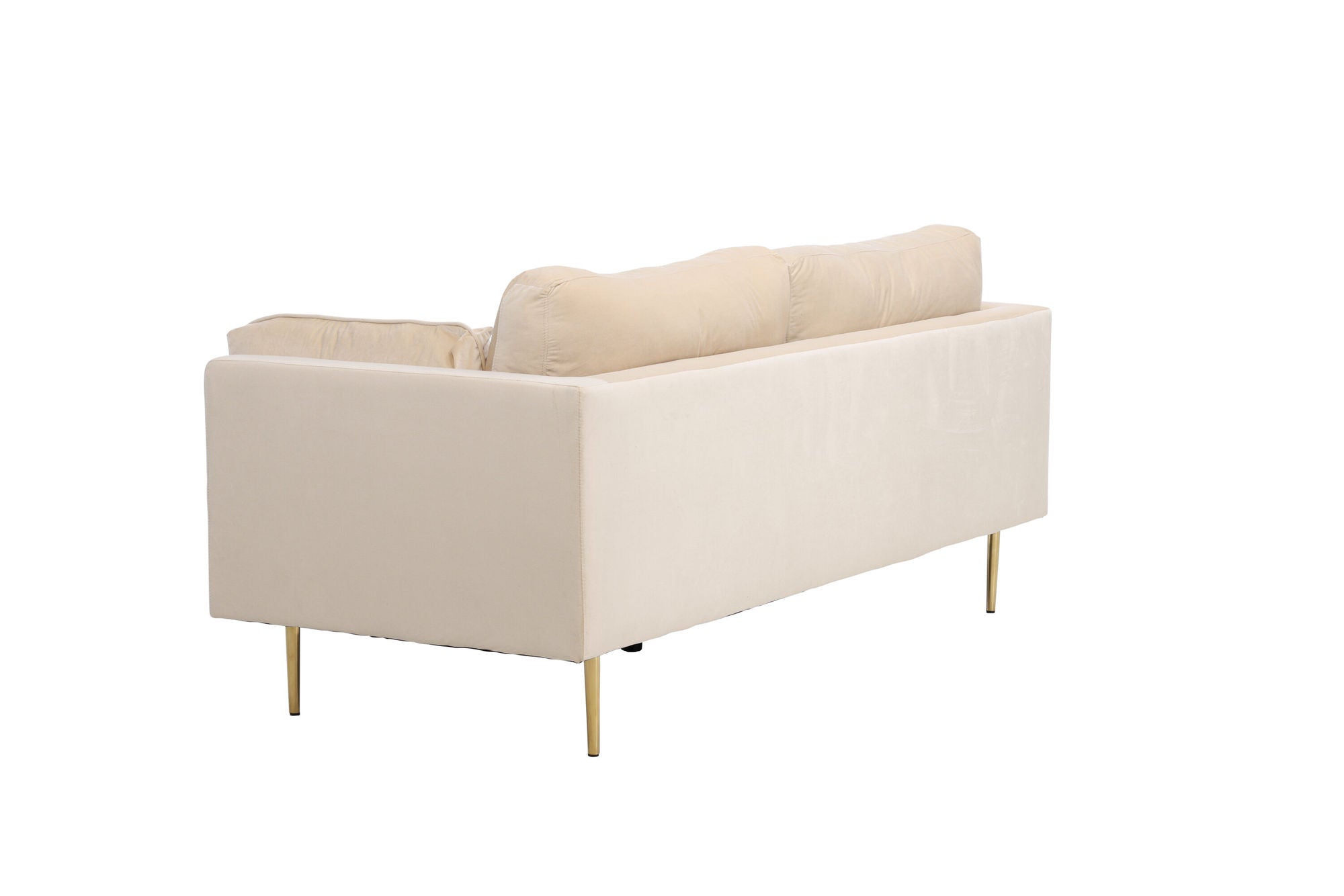 Venture Home Boom - 3 seat sofa Velvet - Creme