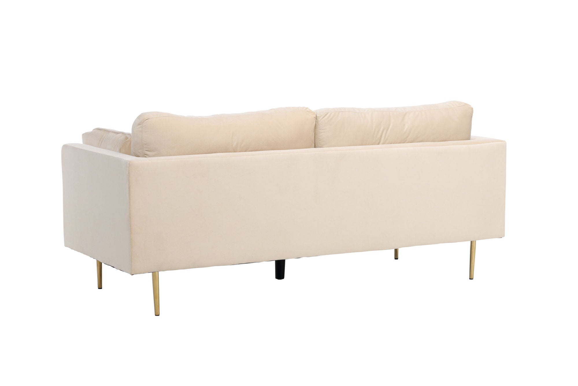 Venture Home Boom - 3 seat sofa Velvet - Creme