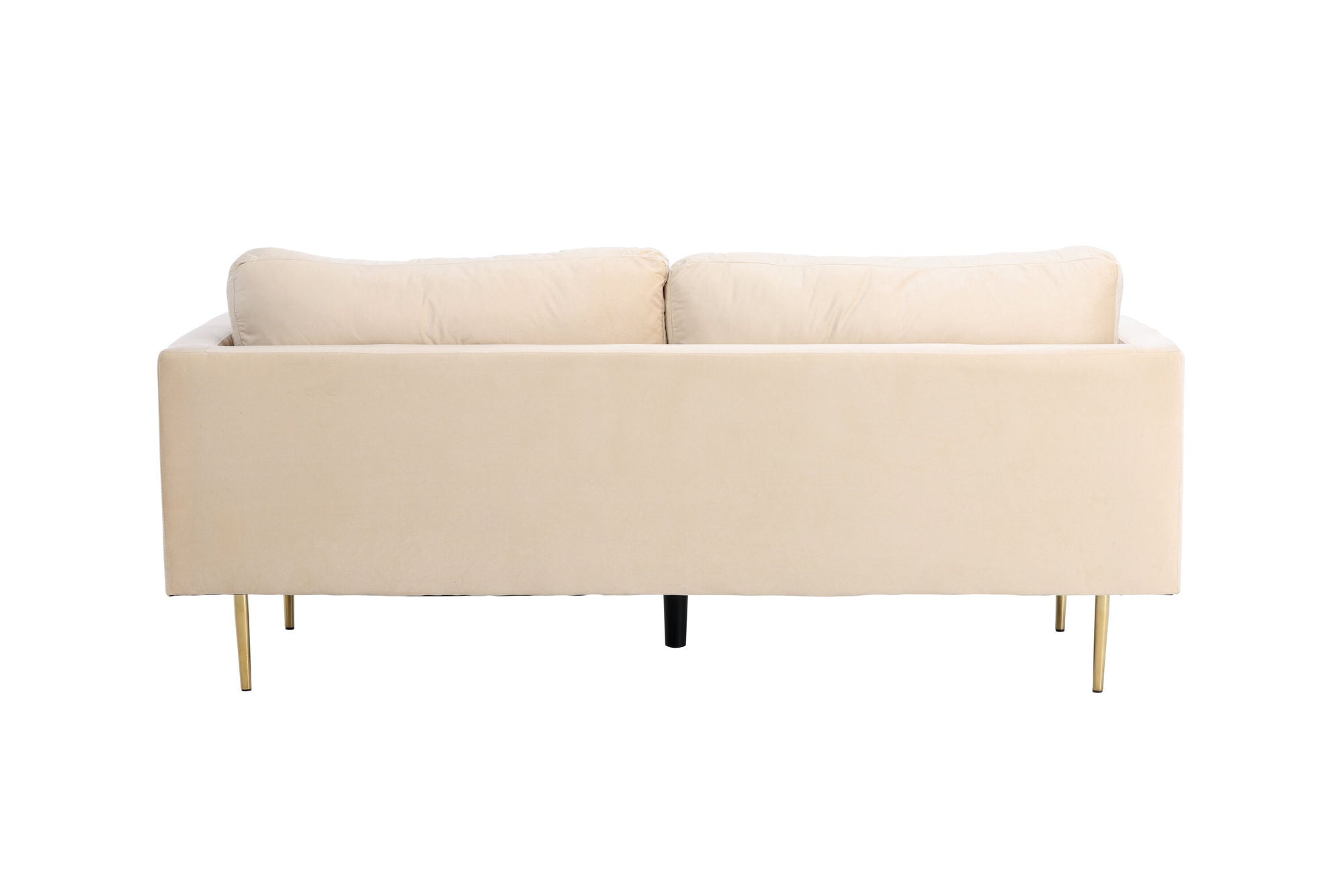 Venture Home Boom - 3 seat sofa Velvet - Creme