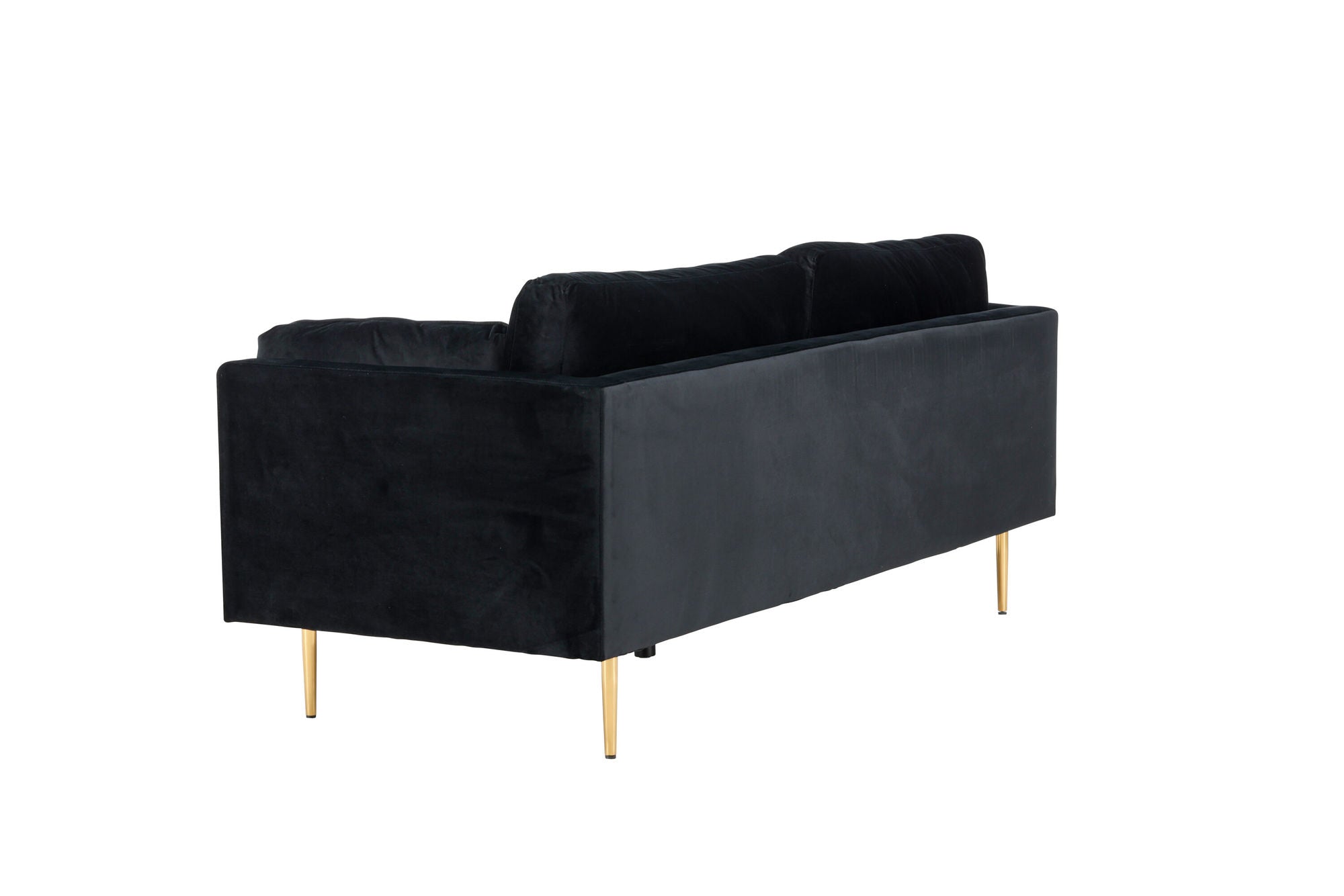 Venture Home Boom - 3 seat sofa Velvet - Black