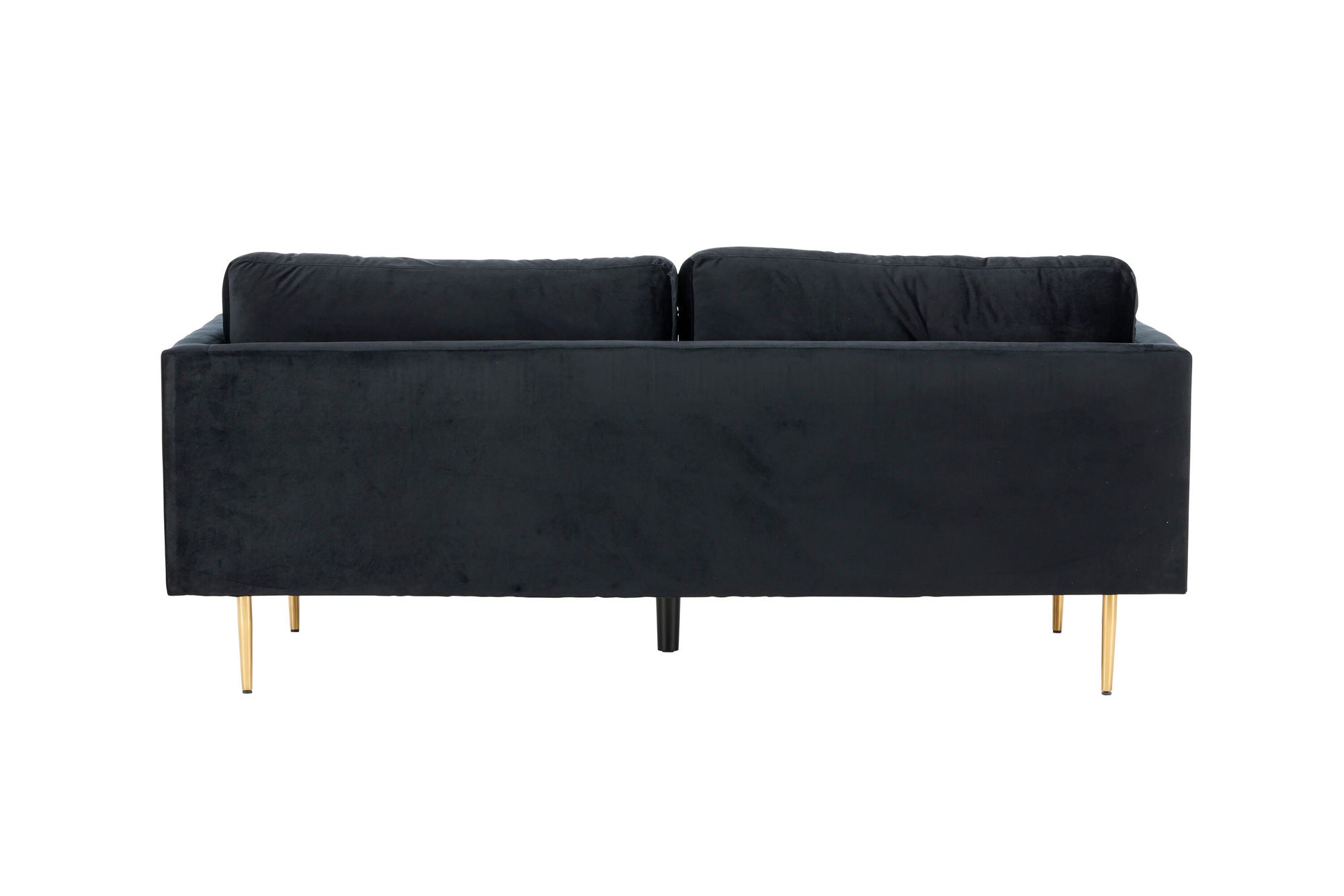 Venture Home Boom - 3 seat sofa Velvet - Black