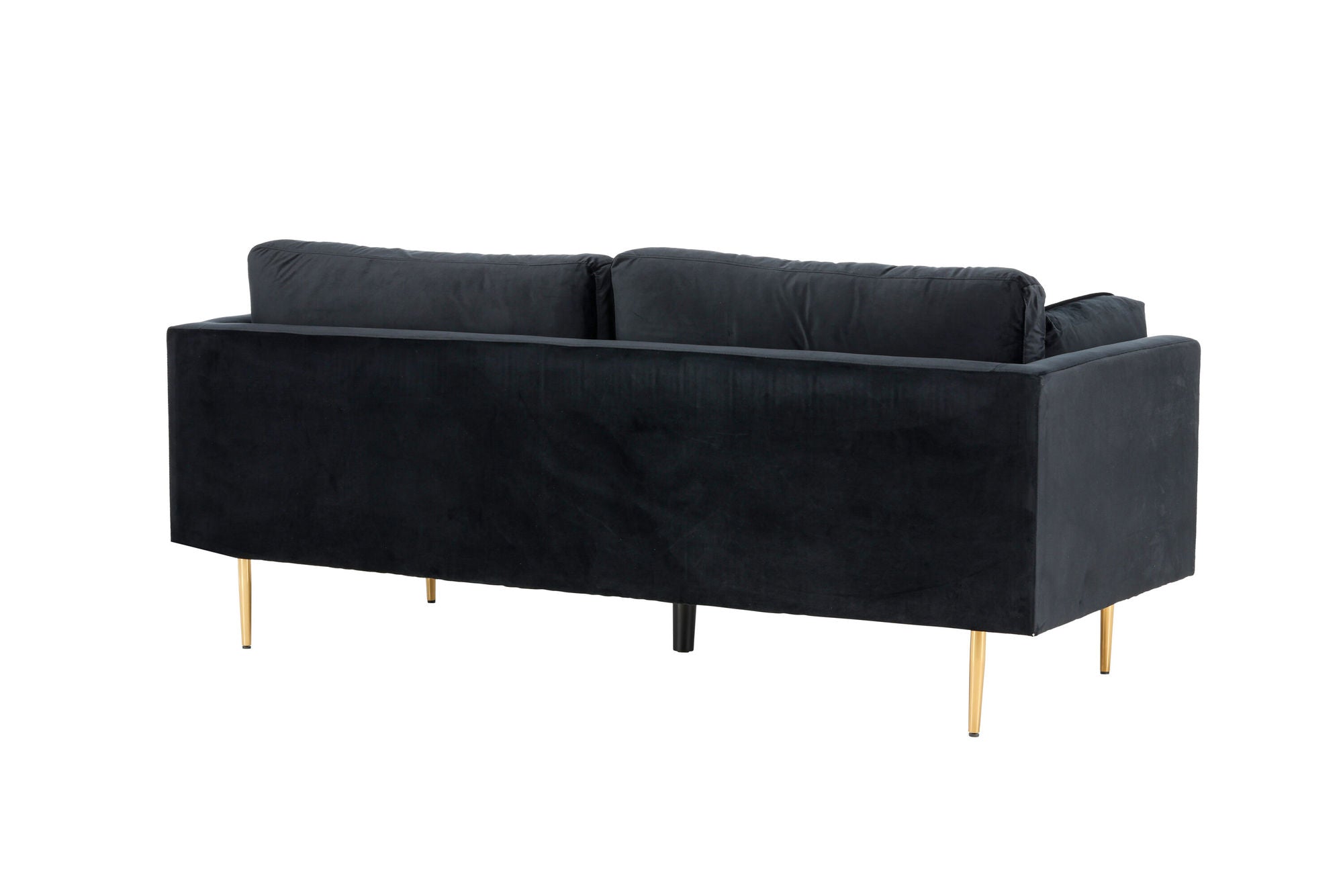 Venture Home Boom - 3 seat sofa Velvet - Black