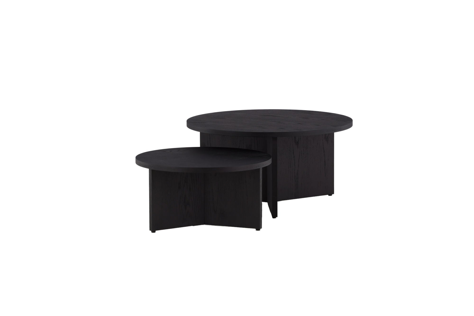 Venture Home Saltö Small Sofa bord - Black / Wood +Saltö Large Sofa bord - Black / Wood _1