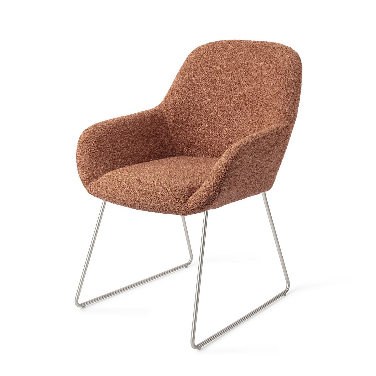 Jesper Home Kushi Spisebordsstol Slide Steel