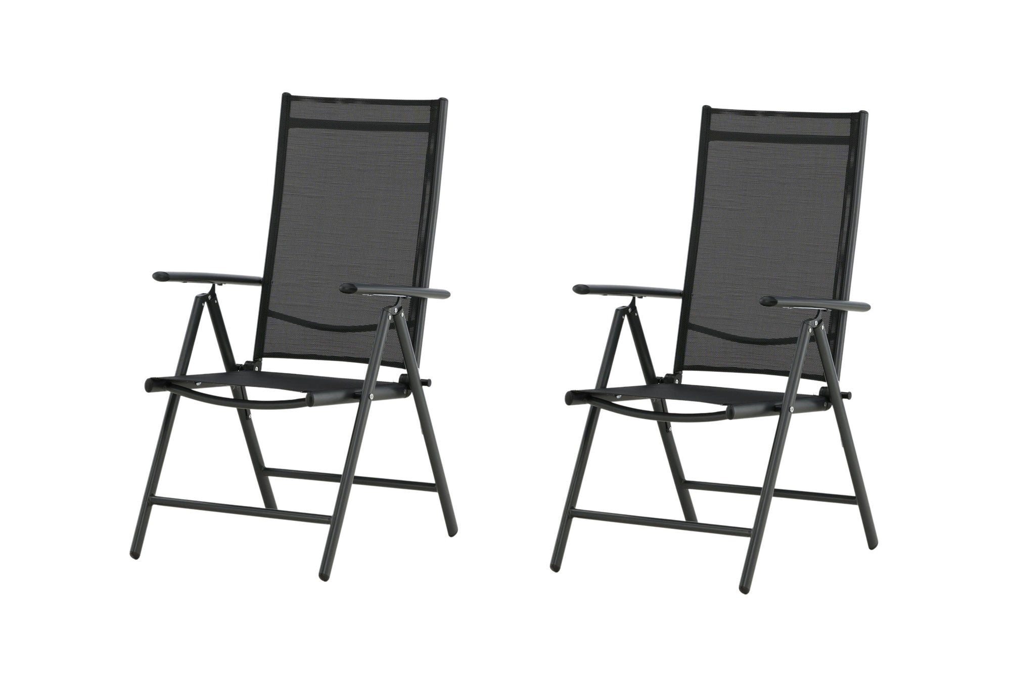 Venture Home Break 5:pos stol 2-pack - Black/Black