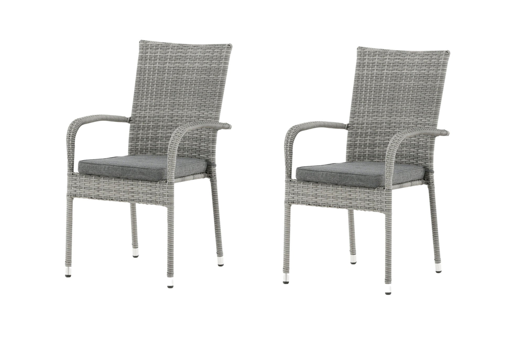 Venture Home Anna stol 2-pack - Grey