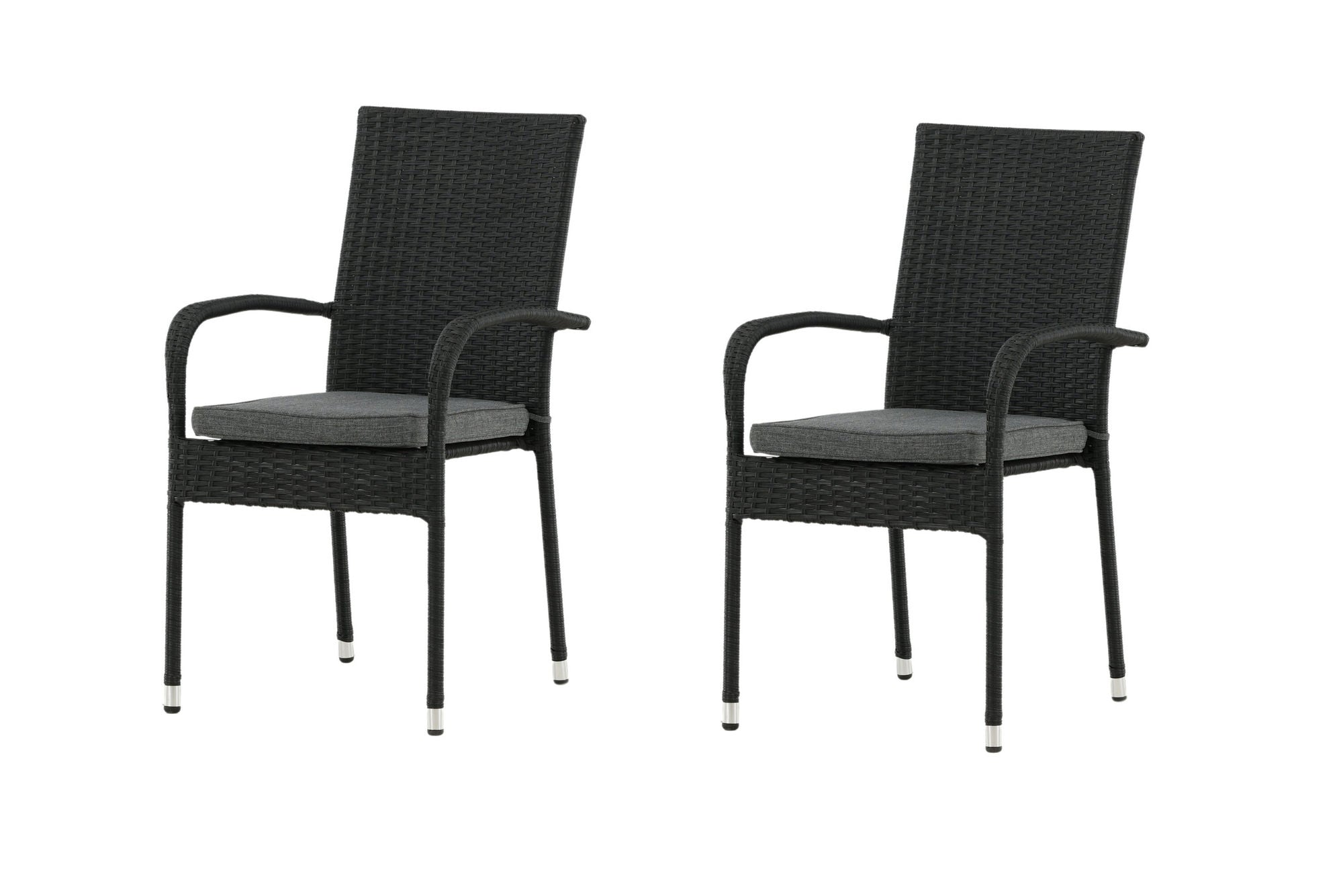 Venture Home Anna stol 2-pack - Black