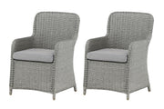 Venture Home Wembley Armchair 2-pack - Grey/Grey