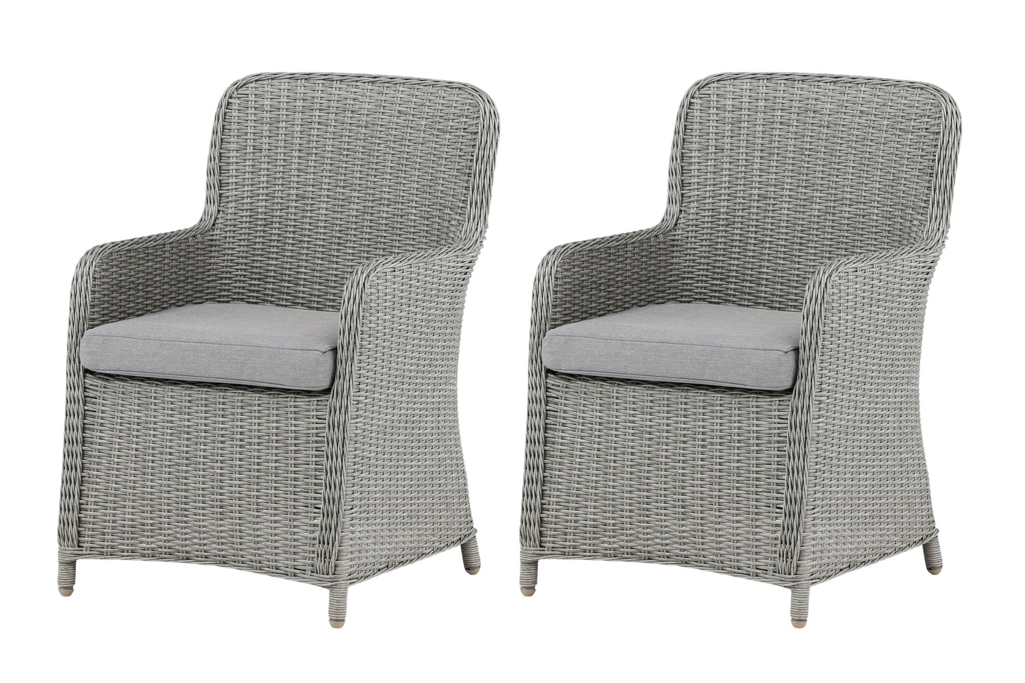 Venture Home Wembley Armchair 2-pack - Grey/Grey