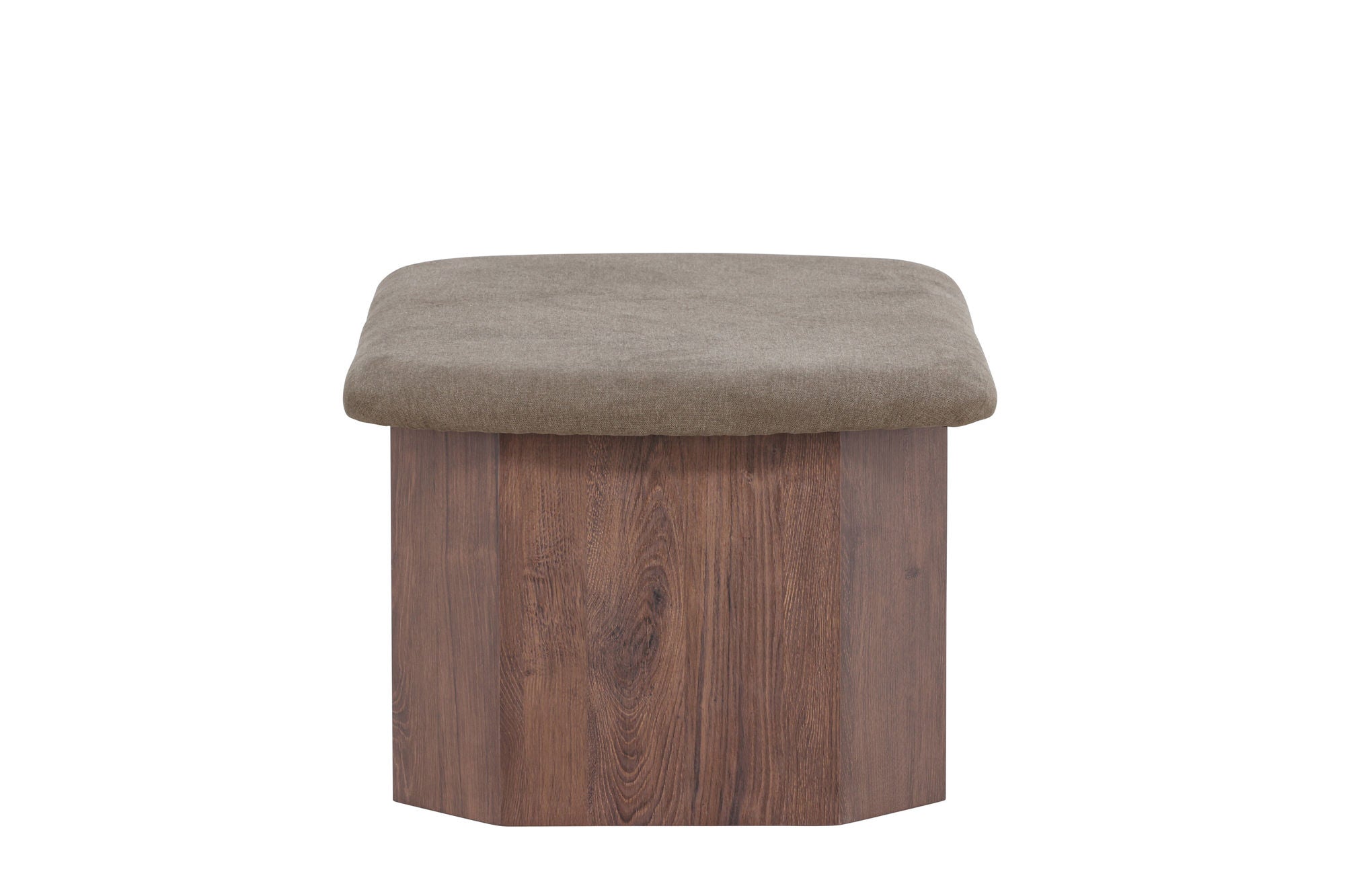 Venture Home Todd Ottoman - Mocca/ Brown