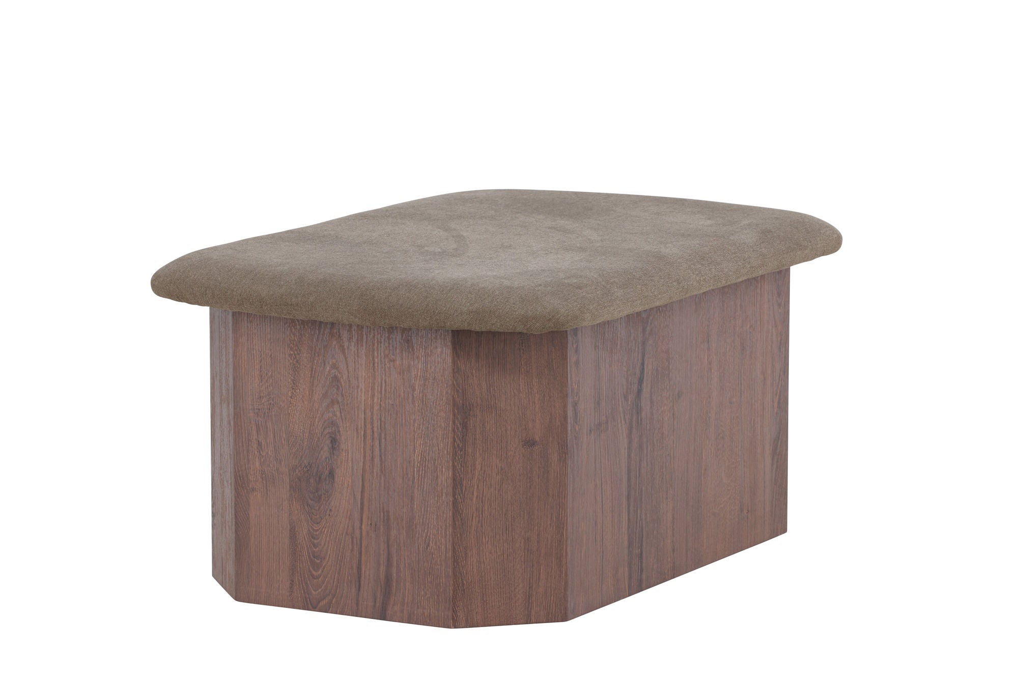 Venture Home Todd Ottoman - Mocca/ Brown