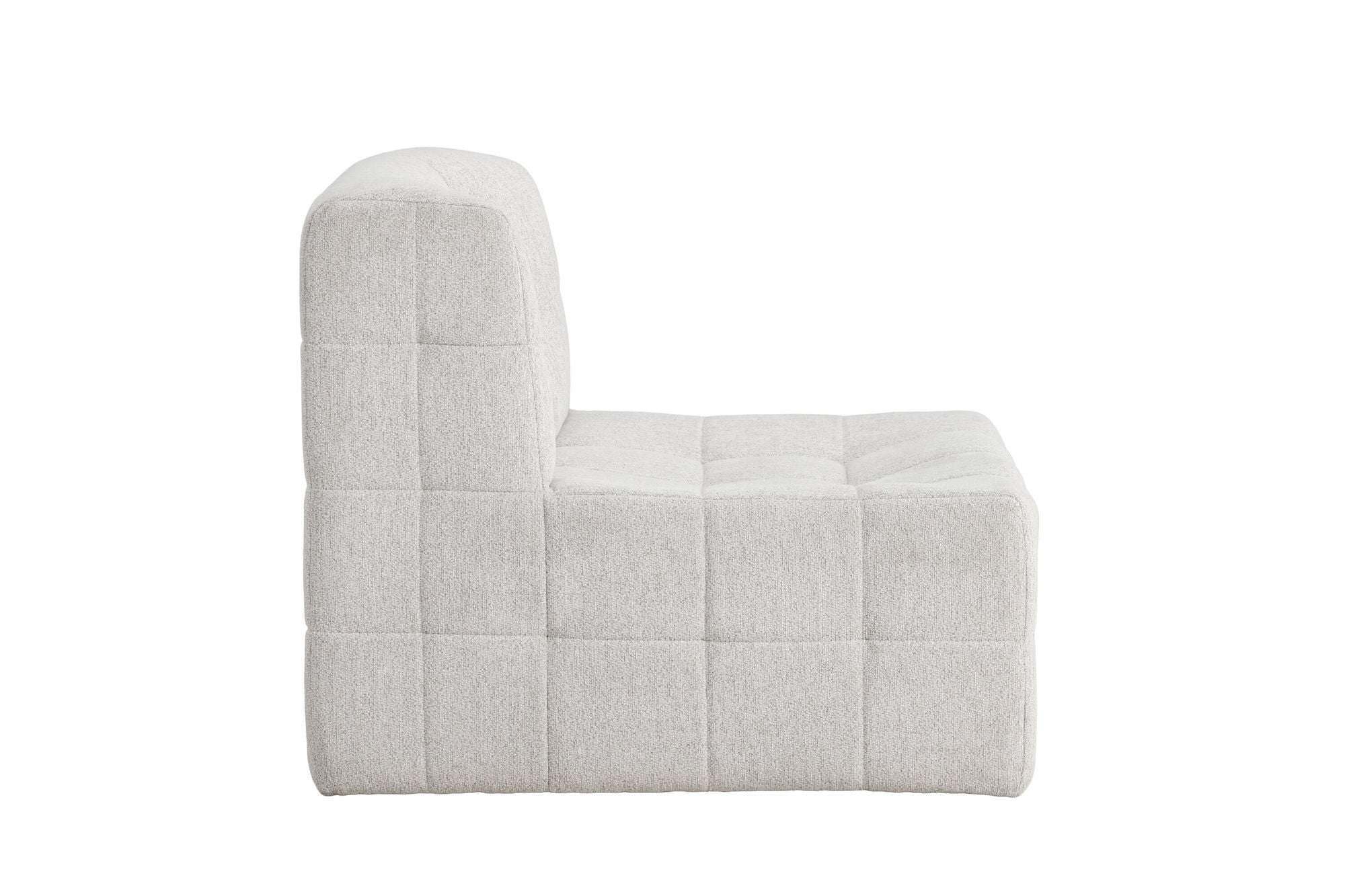 Venture Home Malou 1-Seat Sofa - Metal frame / Beige Fabric