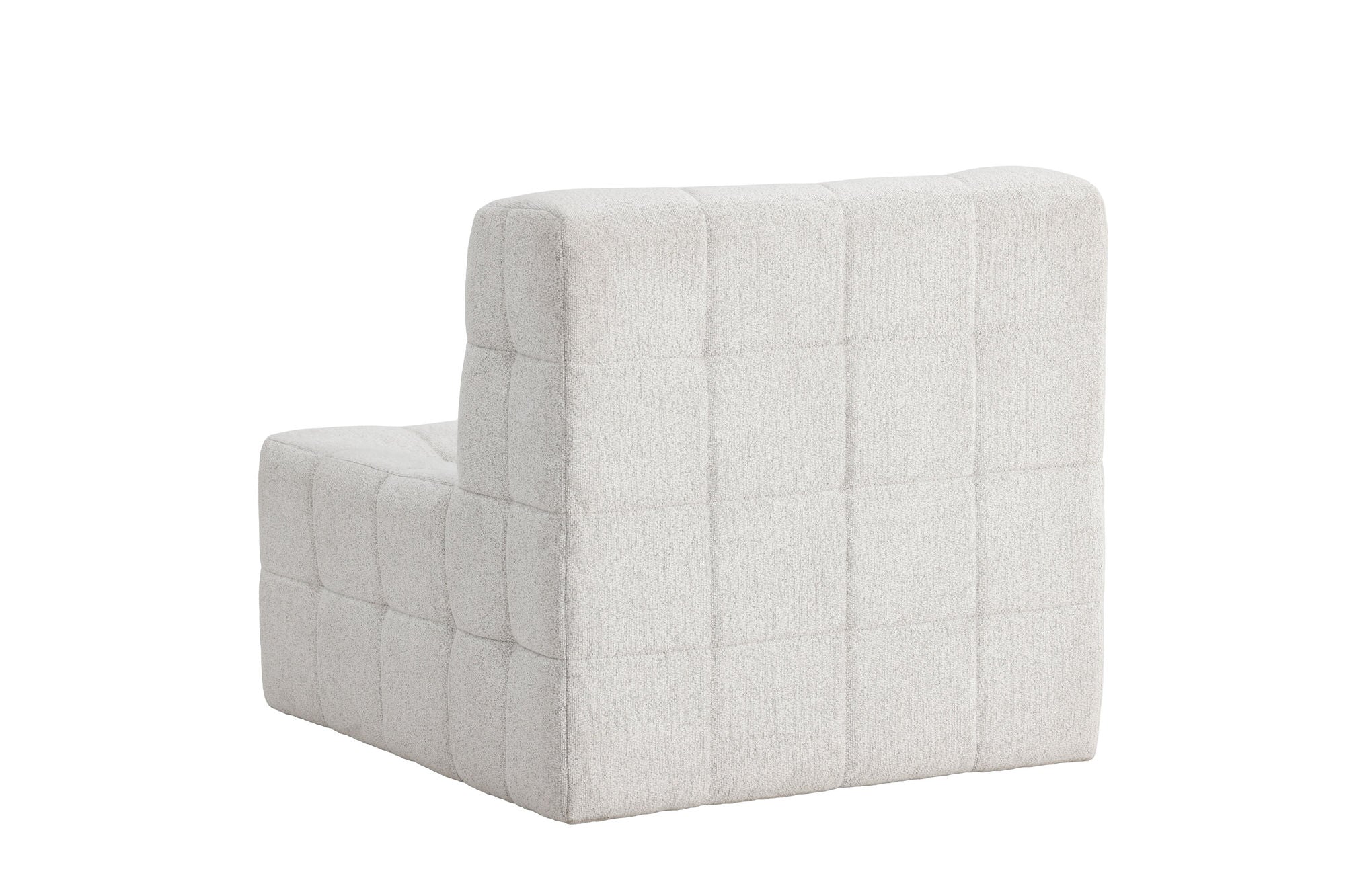 Venture Home Malou 1-Seat Sofa - Metal frame / Beige Fabric