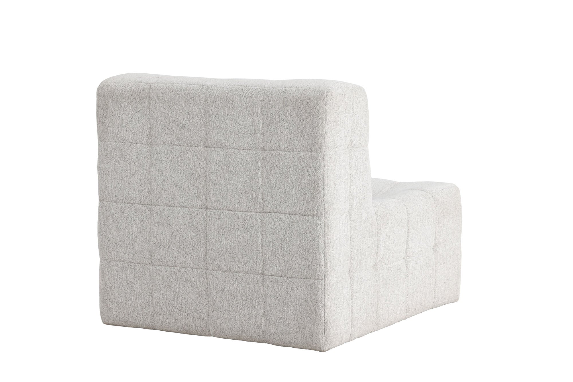 Venture Home Malou 1-Seat Sofa - Metal frame / Beige Fabric
