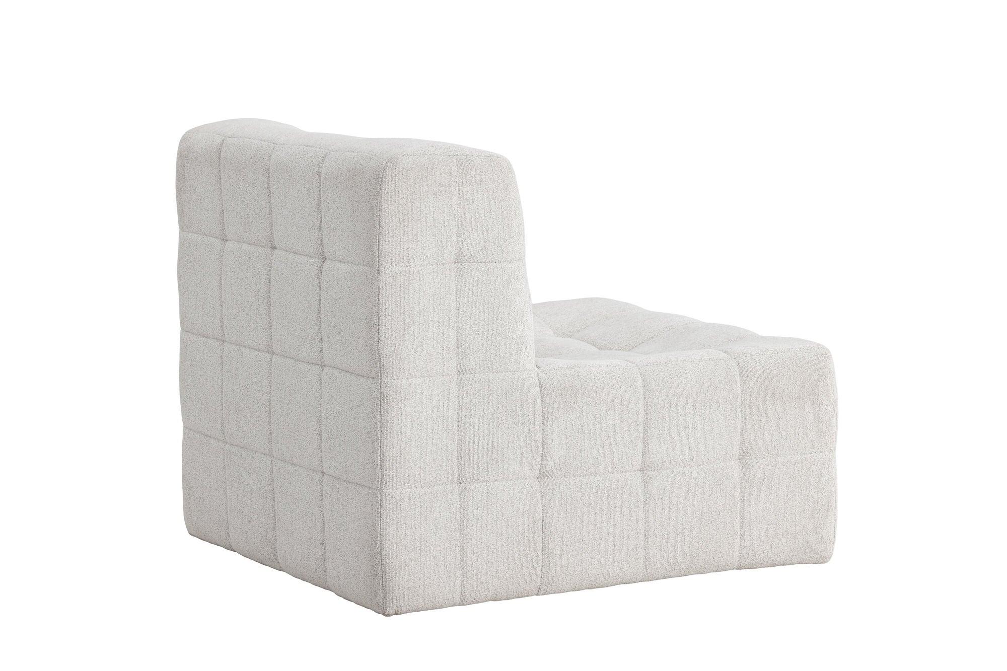 Venture Home Malou 1-Seat Sofa - Metal frame / Beige Fabric