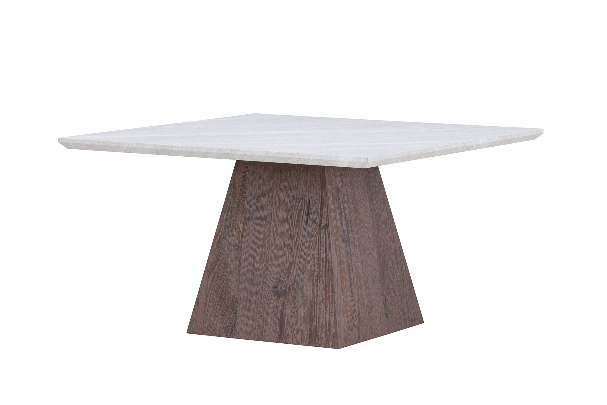 Venture Home Cael Sofa bord 80x80x45 cm - MDF 3D Paper Mocca / Stonelook